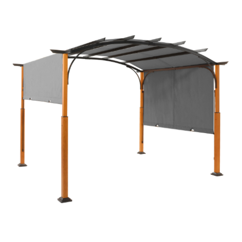 Decorise | Pergola extérieure rétractable avec auvent pour terrasse de jardin